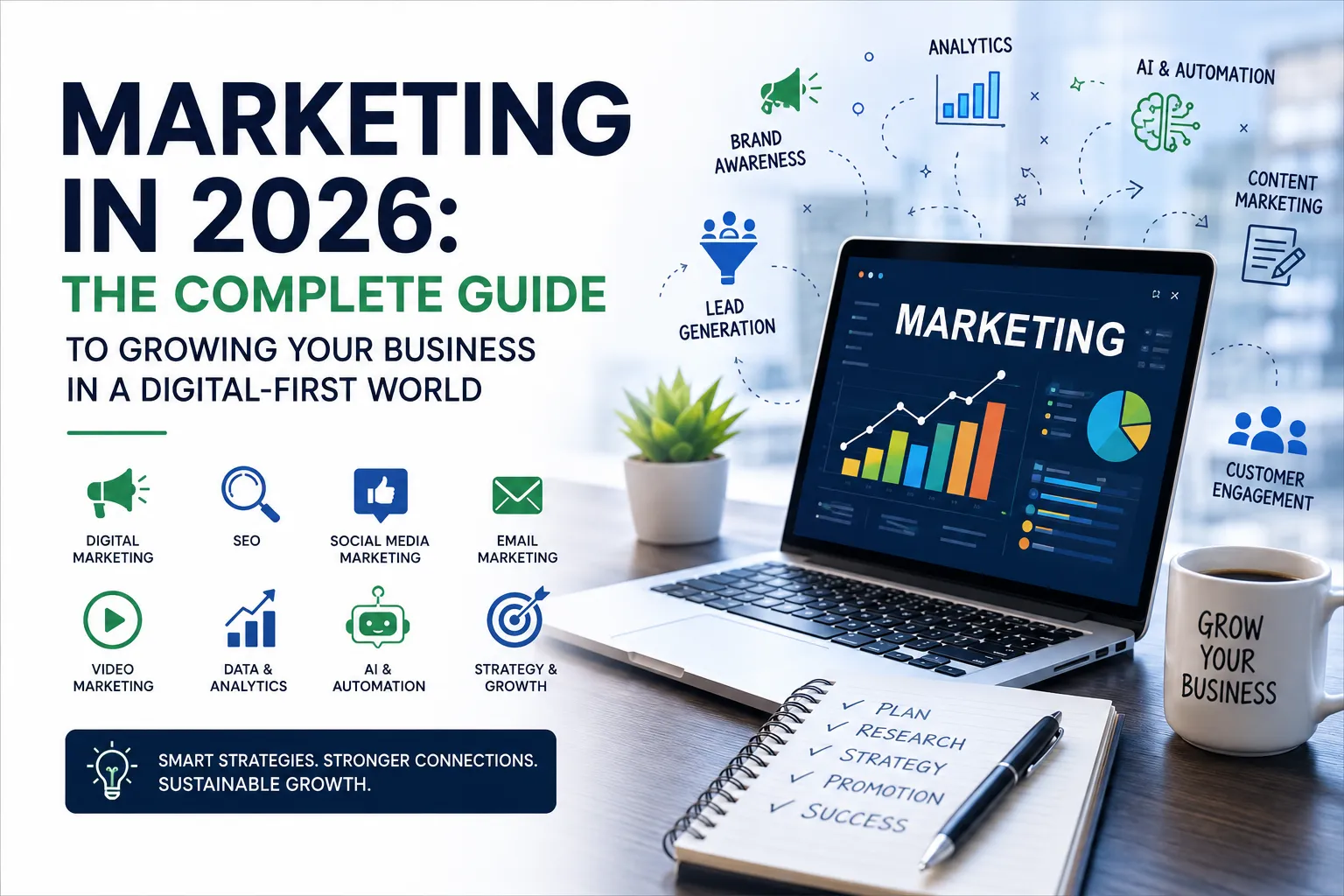 Marketing in 2026: The Complete Guide to Growing Your Business in a Digital-First World
