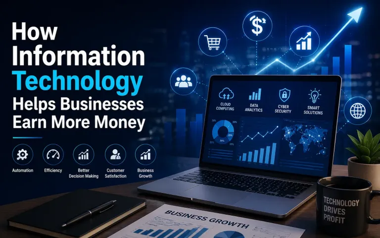 How Information Technology Helps Businesses Earn More Money