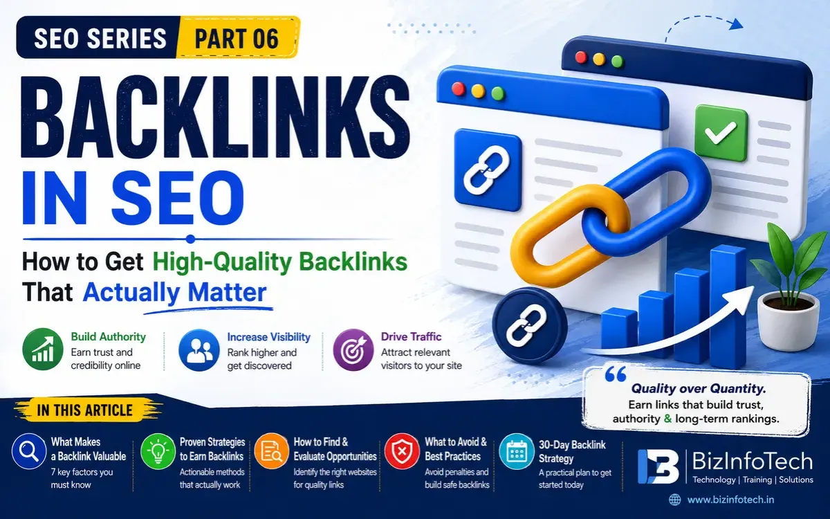 Backlinks in SEO: How to Get High-Quality Backlinks That Actually Matter