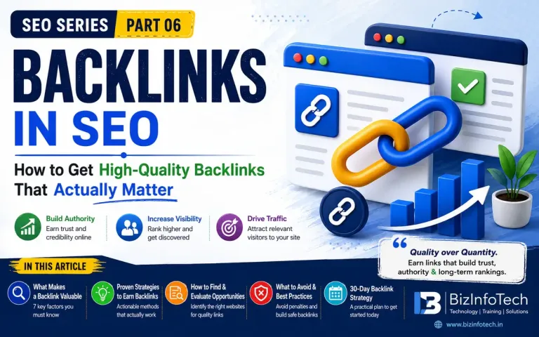 Backlinks in SEO: How to Get High-Quality Backlinks That Actually Matter