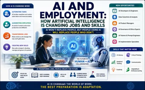 AI and Employment: How Artificial Intelligence Is Changing Jobs and Skills