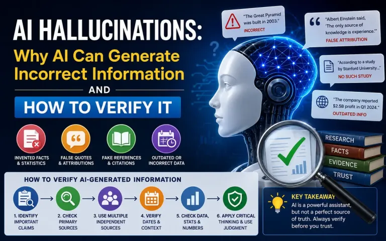 AI Hallucinations: Why AI Can Generate Incorrect Information and How to Verify It