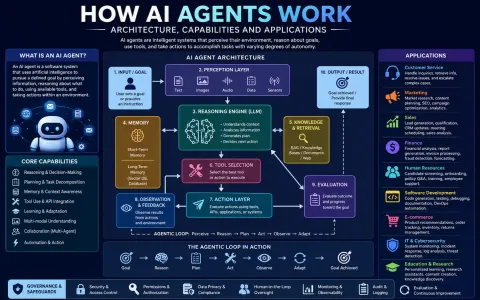 How AI Agents Work: Architecture, Capabilities and Applications